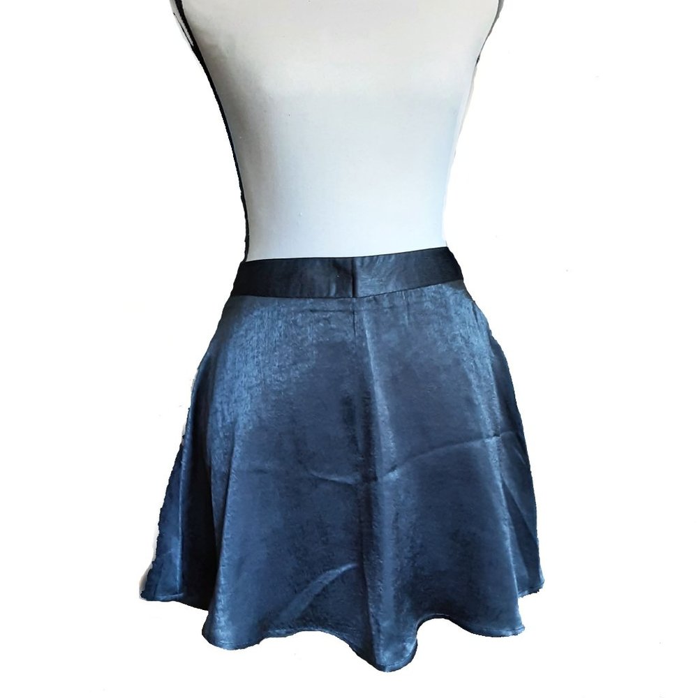 Black short skirt